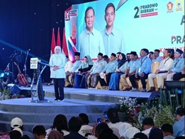 Khofifah : Wes Wayahe Prabowo Subianto Presiden RI ke 8